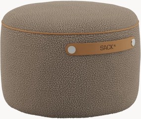 Teddy bouclé poef SACKit