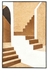 By-Boo Stairs Schilderij Van Leer
