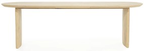 Eleonora Dex Eiken Eettafel Ovaal Naturel 250x100 Cm - 250 X 110cm.