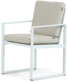 Tuinstoel Aluminium Wit Lifestyle Garden Furniture Nuno