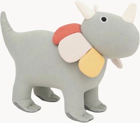 Handgemaakt katoenen knuffeldier Triceratops Mini