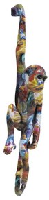Kare Design Hanging Ape Colorful Kleurrijke Aap Wanddeco