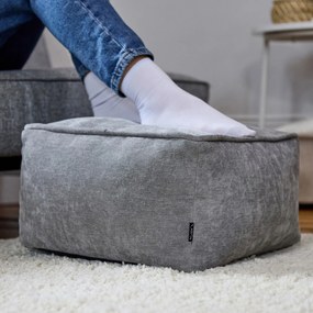Amara Chenille Footstool