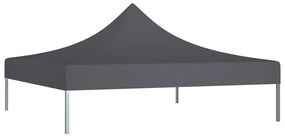 vidaXL Partytentdak 270 g/m² 2x2 m antraciet