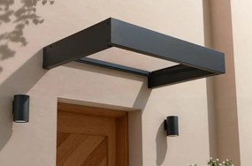 Aluminium deurluifel Sophia 1,2 m Palram - Canopia antraciet