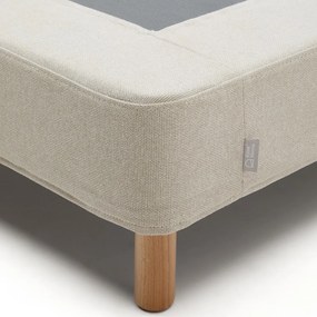 Kave Home Ofelia Beige Boxspring Zonder Matras 90 X 200 Cm