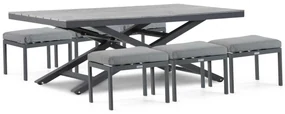 Picknick Set 6 personen Aluminium Grijs Lifestyle Garden Furniture Palazzo