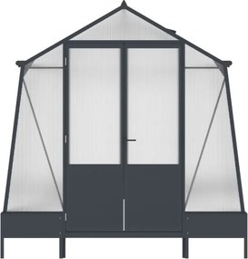 Aluminium serre Lilia 2,5 x 3,7 m CoverTech antraciet