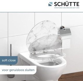 Schutte Mabel toiletzitting bamboe bruin