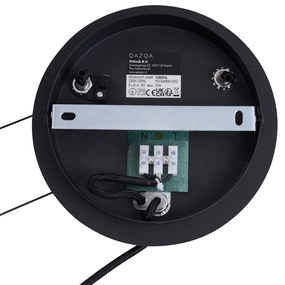 Industriële hanglamp zwart 7-lichts - Knight