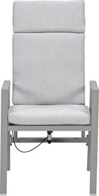 Garden Impressions Kasper tuinstoel verstelbaar - taupe