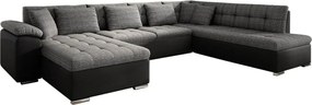 Hoekbank Comfivo Gemma II, Aanwezig, Afwezig, 348x205x76cm, 143.5 kg, Poten: Kunststof
