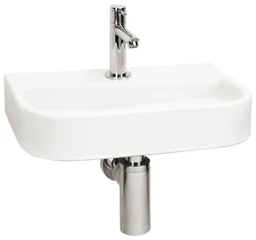 Differnz Ovale Small Fonteinset 7x38x24cm Keramiek Wit