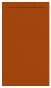Allibert Luna douchebak Satijn Koper Oranje-140 x 80 2.7 cm 248482