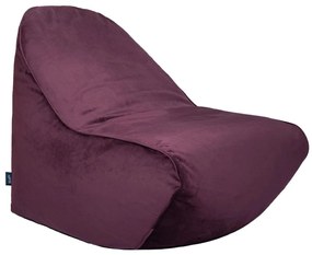 Relaxing Bean Bag Chair - Aubergine