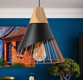 Scandinavische Hangende Plafondlamp Metaal APP225-1CP