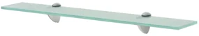 vidaXL Zwevend schap 60x10 cm 8 mm glas