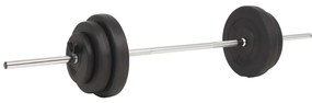 vidaXL Halterset 30 kg
