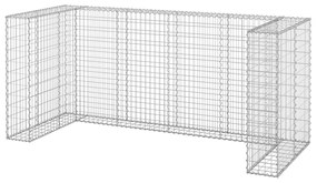 vidaXL Schanskorfmuur containers 250x100x110 cm gegalvaniseerd staal