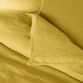 Dekbedovertrek in gewassen linnen, Linot