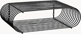 Metalen wandrek Curva, B 40 cm