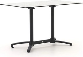 + 10% kassakorting | Inklapbare tafel Bellagio  | Vierkant  | Tuintafel Kunststof | 120x70cm | 4 personen | Kees Smit Tuinmeubelen