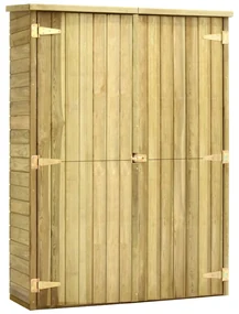 vidaXL Tuinschuur 123x50x171 cm geïmpregneerd grenenhout