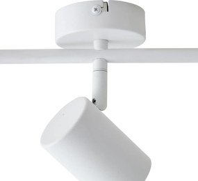 Moderne plafondspot wit 3-lichts kantelbaar - Jeana