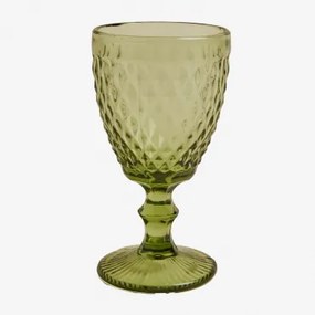 Pack Van 4 Wijnglazen Van 32 Cl In Koviran-glas Groen – Mint - Sklum