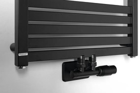 Sapho Grunt radiator 105x50cm 465W zwart mat