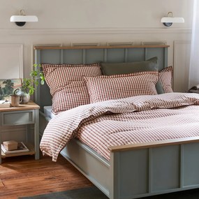 Wandlamp in opaline glas, messing en marmer, Nota