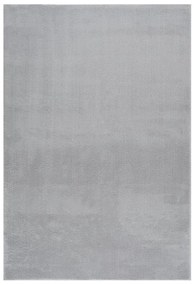 vidaXL Vloerkleed wasbaar zacht shaggy anti-slip 160x230 cm grijs