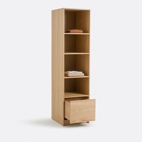 Modulaire kleerkast in eikenfineer L51 cm, Senssia