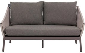 Goossens Loungeset Bijou grijs, buitenstof, 2-zits,