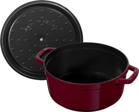 Staub La Cocotte Cocotte 28 cm / 6,75 l, Rond, Bordeaux - La Cocotte - Staub