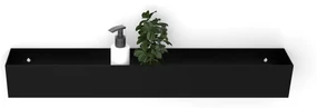 Looox Colour shelf box Special BoX rechthoek 60x10x10cm zwart mat cshbox60mz