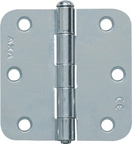Axa scharnier vierkant model, met ronde hoeken, verzinkt 76 x 76 mm
