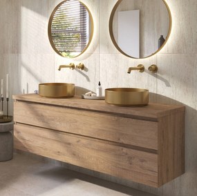 Ben Tendenza badmeubel incl. afdekblad 160x46x64cm sherwood