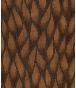 Noordwand Topchic Behang Flames and Drops metallic bruin