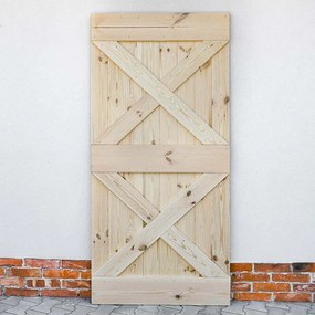 Maatwerk: Schuifdeur -  Pijnboom