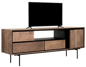 DTP Home Metropole Teak Tv-meubel Modern 155 Cm - 155x40x60cm.