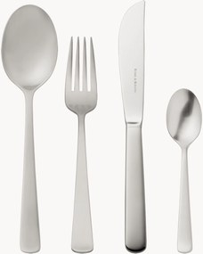 Handgemaakt geborsteld bestekset Atlantic, in verschillende setgroottes