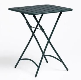 Janti Opvouwbare Vierkante Tuintafel 60x60 Cm Van Staal Jungle Groen - Sklum