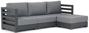 Chaise Loungeset Aluminium Grijs 3 personen Santika Furniture Santika Phantom