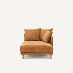 Chaise longue van katoen Lazare