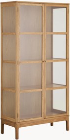 Houten vitrinekast Zamora