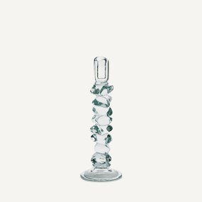 Transparante glazen kandelaar, H35 cm, Qimera