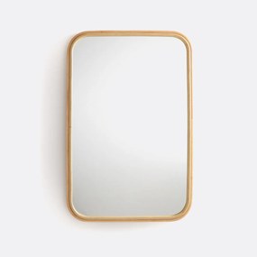 Rechthoekige spiegel in rotan 60x90 cm, Nogu