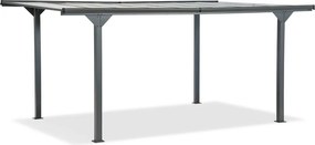 Aluminium carport Lombardy 3 x 5,8 m Garden Point antraciet