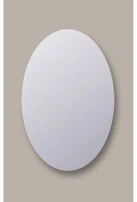 Sanicare Q-mirrors spiegel 90x140x2.5cm Ovaal glas SO.14090